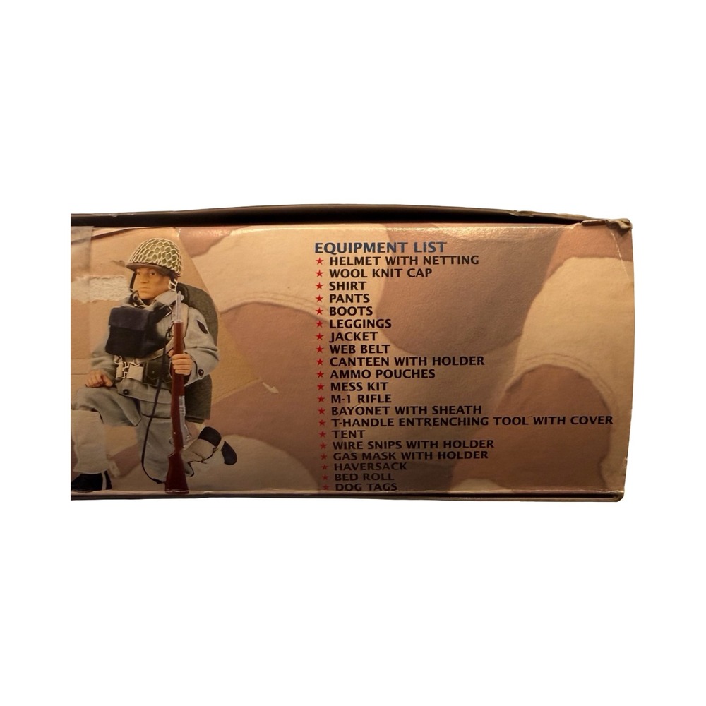 GI Joe Classic Collection DDay Salute 1997 Limited Edition 12" Figure Kenner NIB - Picture 3 of 5